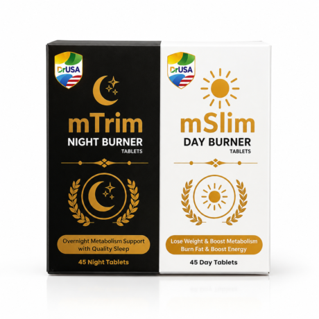 🔥 mSlim Day Burner + 🌙 mTrim Night Burner Combo