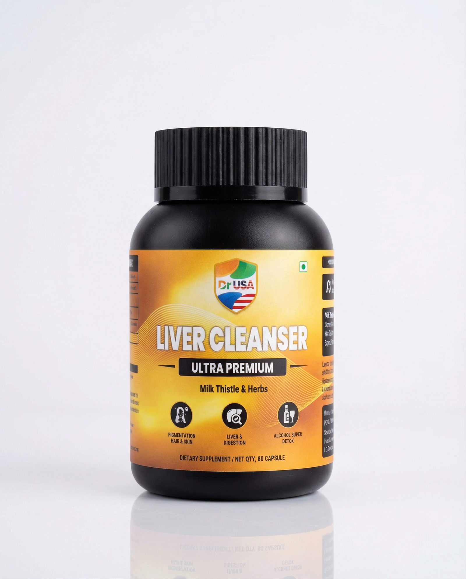 🛡️ Liver Cleanser Ultra Premium – Milk Thistle & Herbs