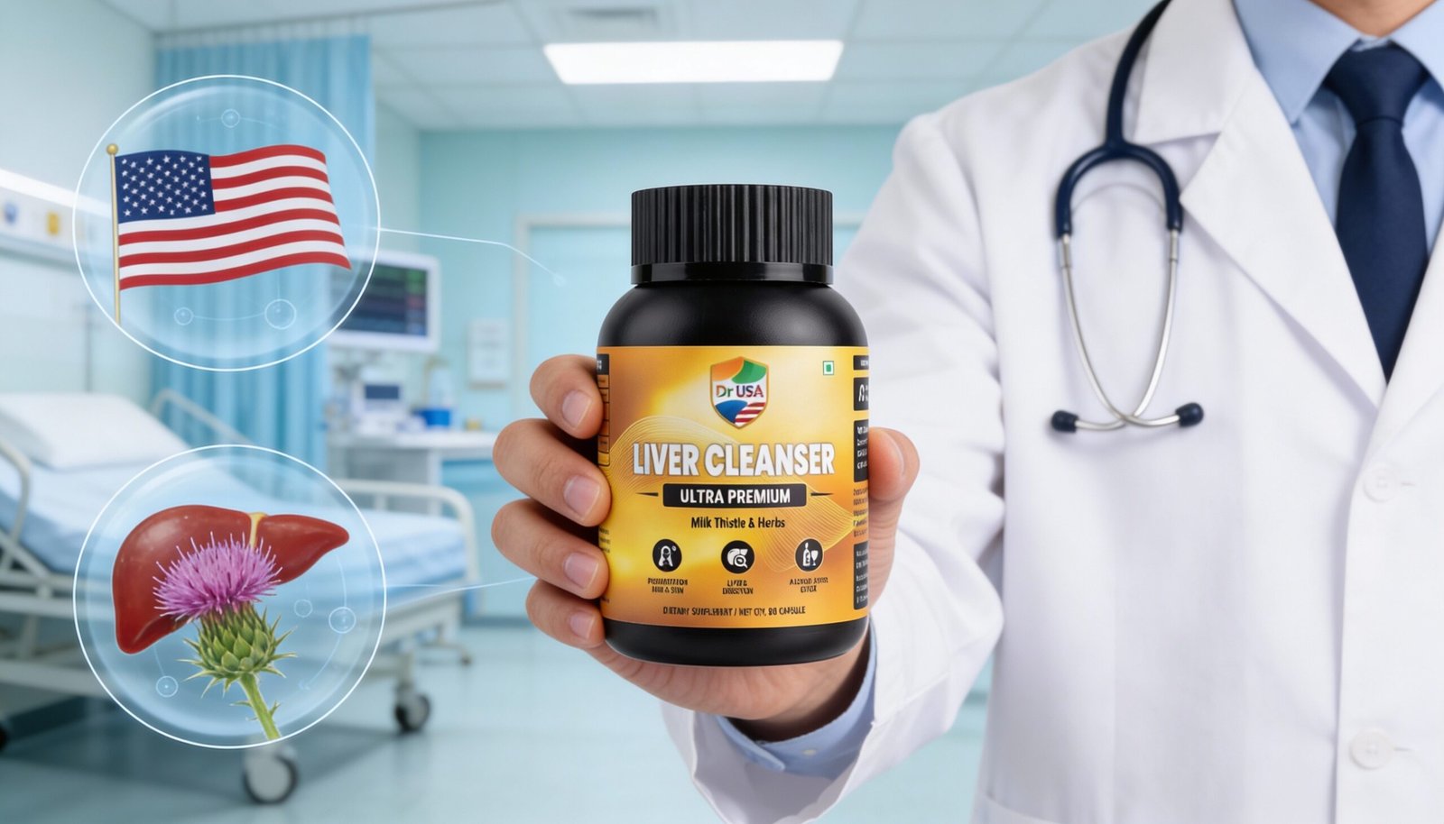 🛡️ Liver Cleanser Ultra Premium – Milk Thistle & Herbs - Image 8