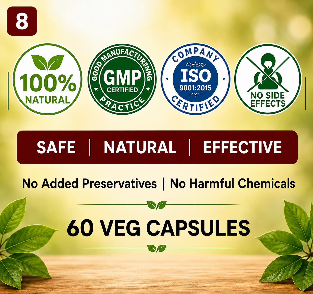Dr USA PILES GONE Piles Care Formula | Natural Digestive Support Capsules - Image 7