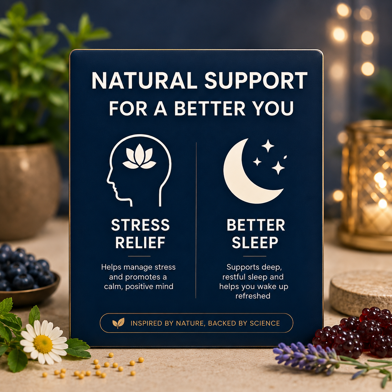 Dr USA StressFree & SleepWell Gummies Combo | Stress Relief & Sleep Support Gummies - Image 6